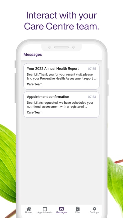 TELUS Care Centres Portal Screenshot