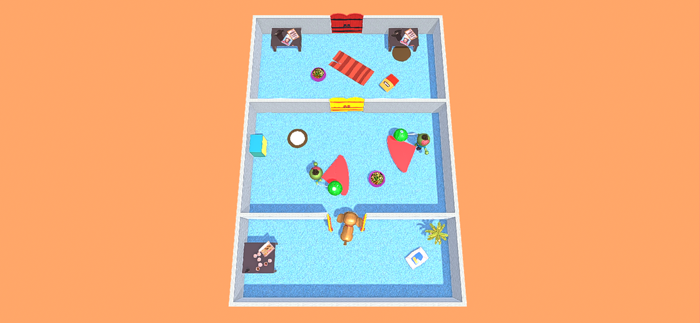 Cat Escape Hide and Seek Game