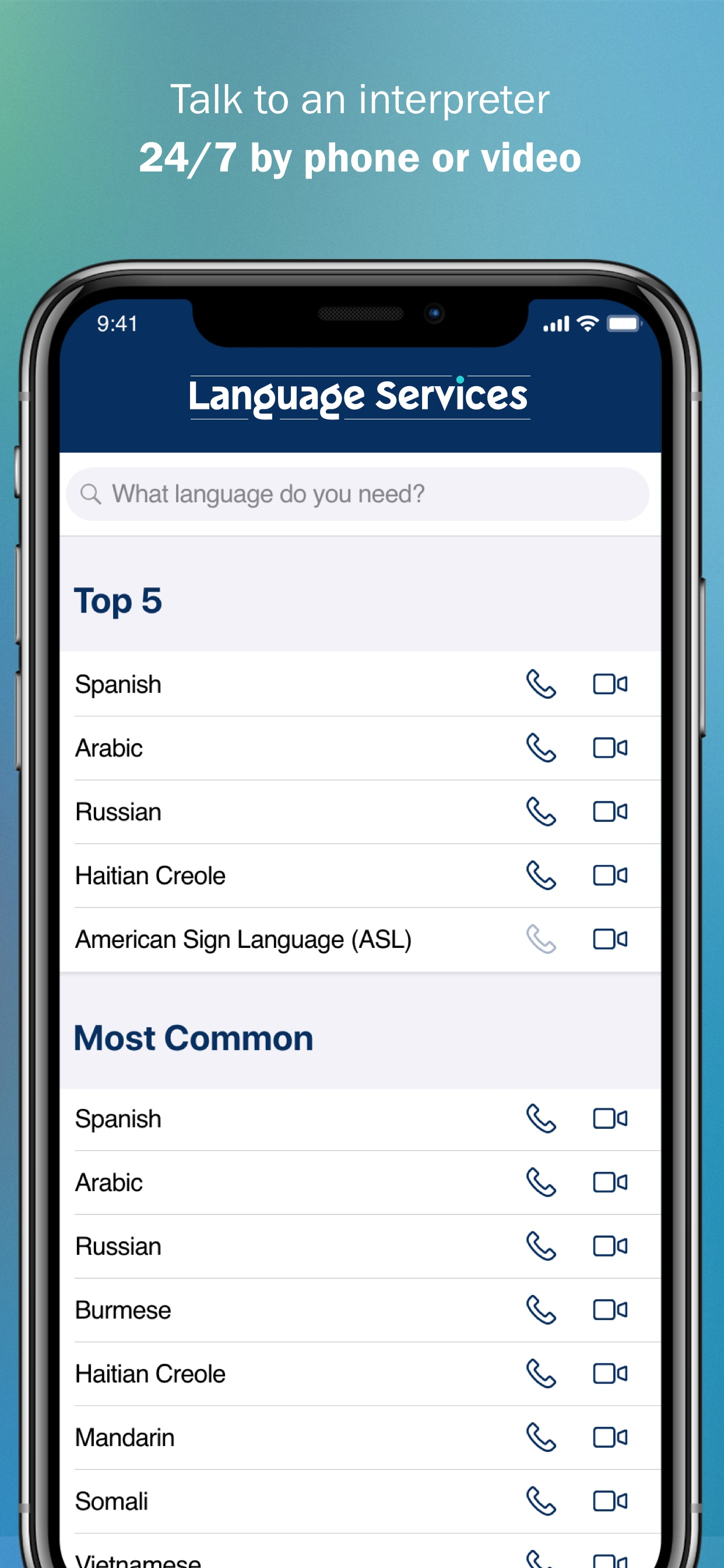 Language Services