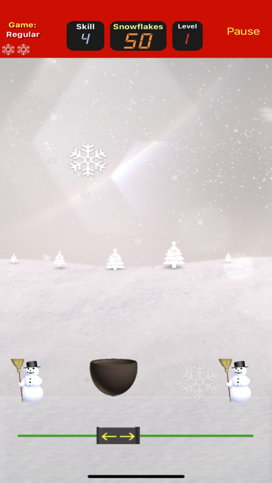 Screenshot #2 pour Snowflake Catch