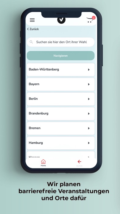 Standpunkt-Barrierefreiheit Screenshot