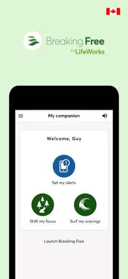 Game screenshot Breaking Free Companion Canada apk