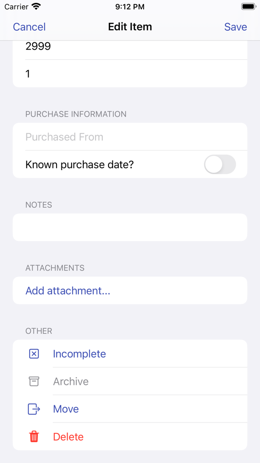 #3. My Inventory Tracker (iOS) 由: Michael Watts