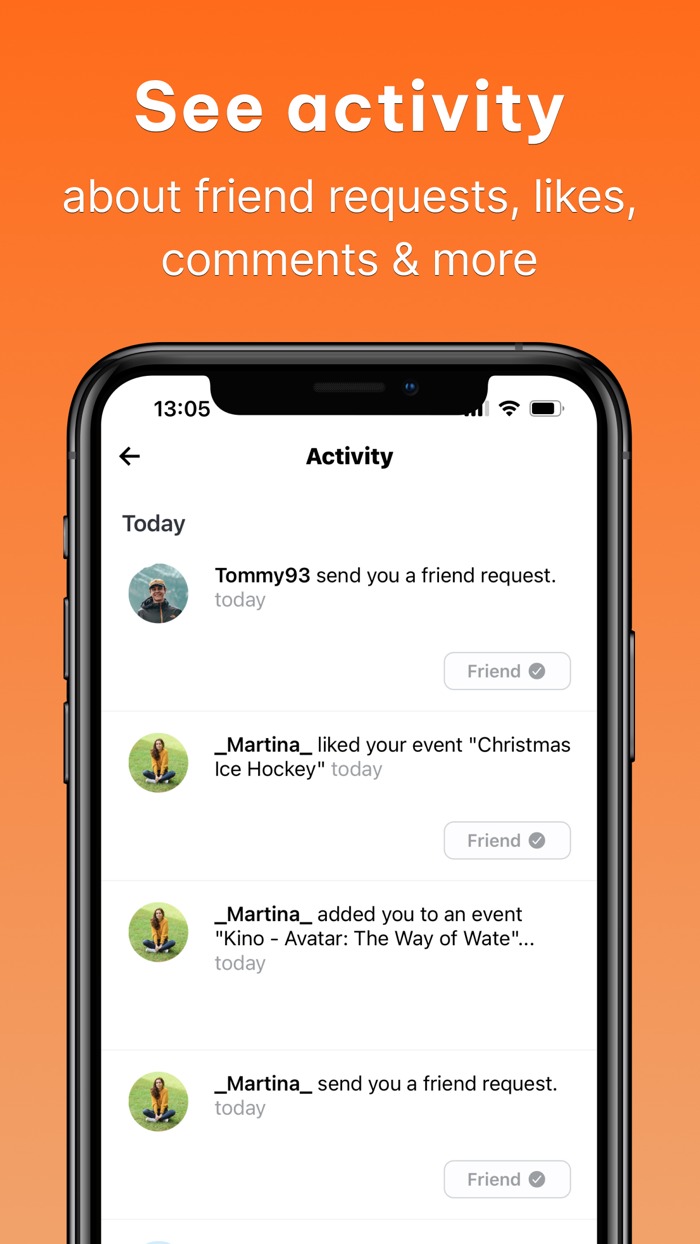 Upto Social Group Calendar