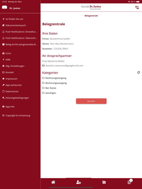 Screenshot #5 pour Kanzlei Dr. Justus