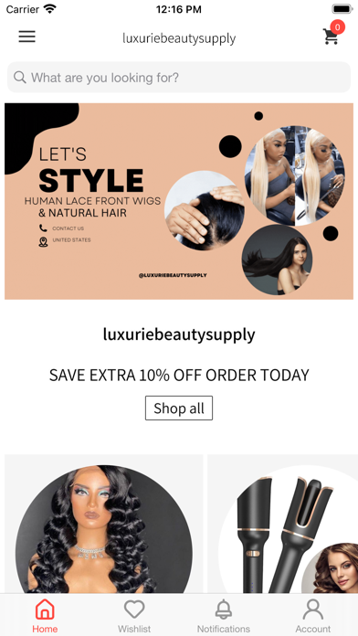Luxuriebeautysupply Screenshot
