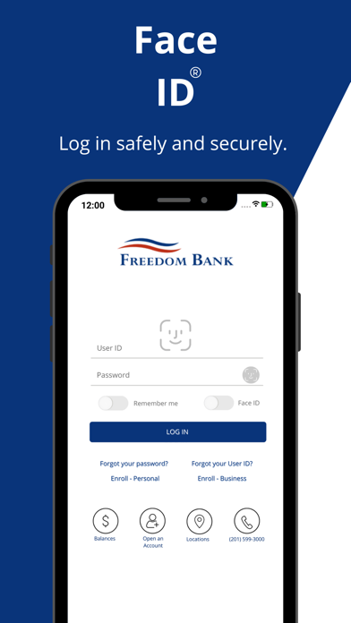 Freedom Bank iMobile Screenshot