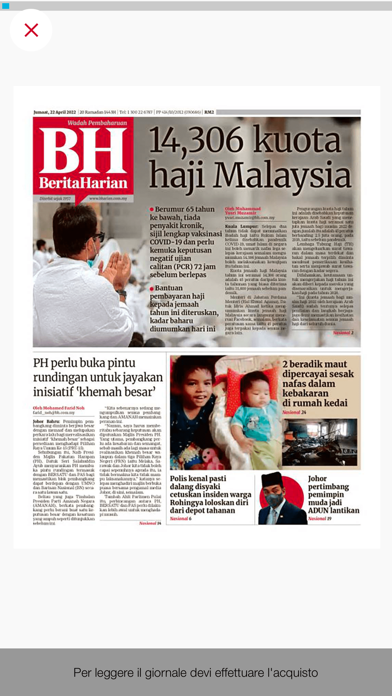 Berita Harian ePaper Screenshot