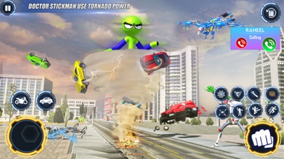 Superhero Games: Stickman Wars Screenshot