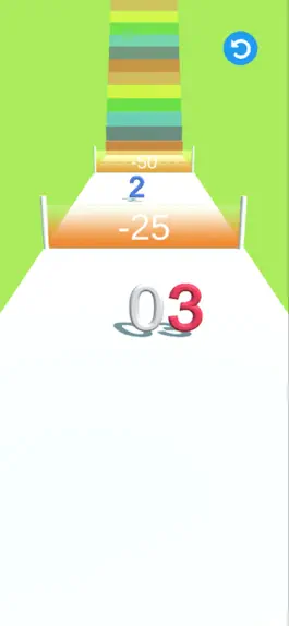 Game screenshot Number Master: Merging race 3D apk