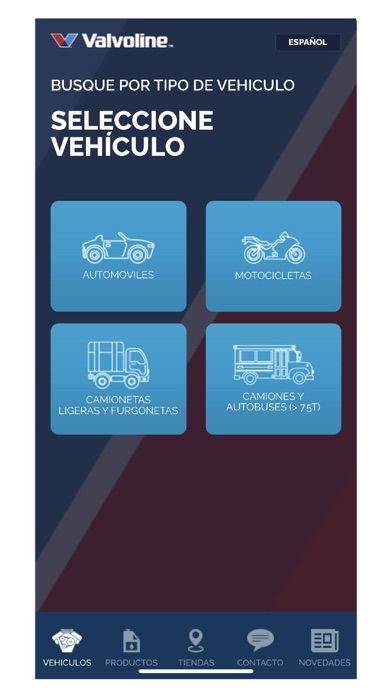 Valvoline Latinoamérica Screenshot