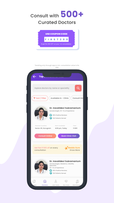 Meddo Health Screenshot