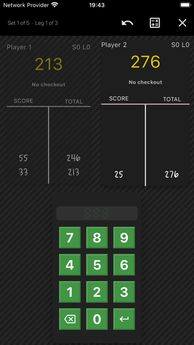 Dart Scorer Pro Screenshot