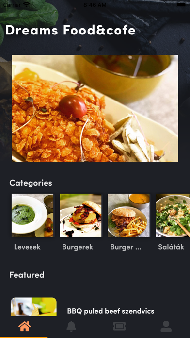 Dreams Food cofe Screenshot
