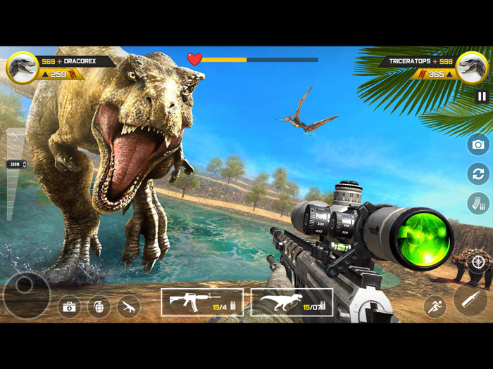 Dinosaur FPS Gun Hunting Games