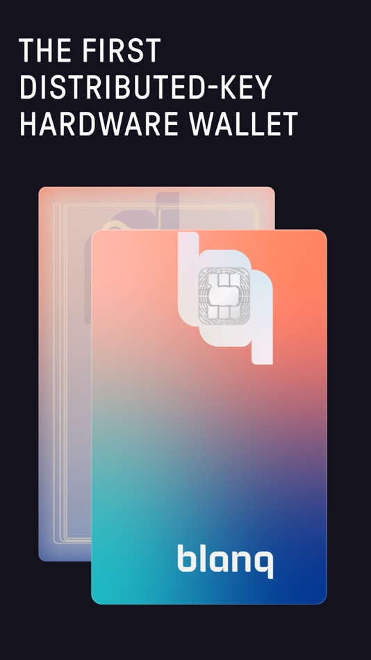 #4. Blanq Wallet: crypto security (iOS) Podle: Blanq Labs BV