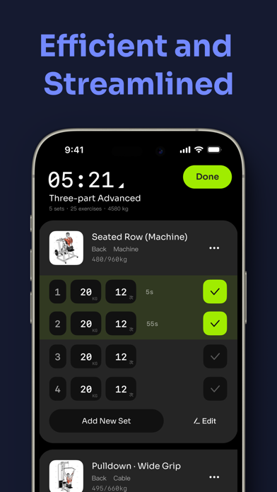 GoStrong: Gym Workout Planner Screenshot