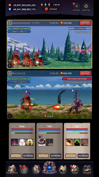 Heros And Treasures Screenshot