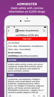 mosby's drug reference iphone screenshot 4