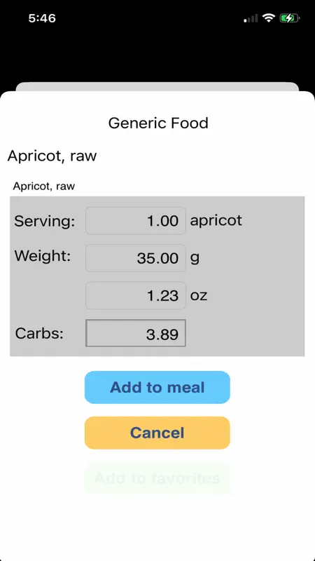 Diabetes Personal Calculator screenshot 5 of 10
