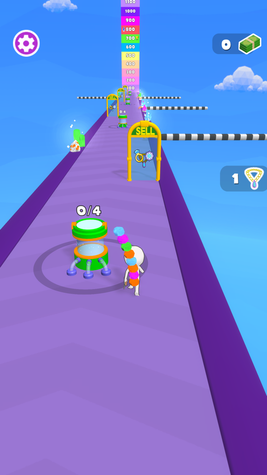 #3. Gem Miner Run (iOS) By: Ahmet Ikbal Adlig
