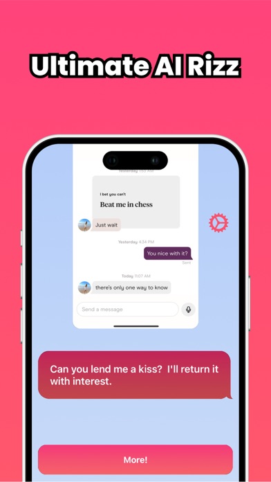 Rizz Plug: AI Dating Wingman Screenshot