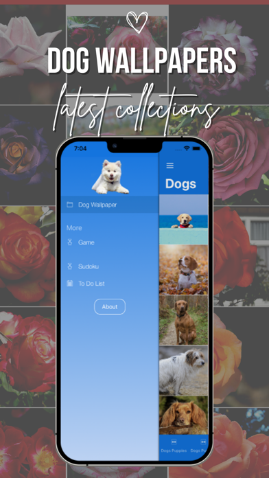 Dog Wallpapers HD Backgrounds Screenshot