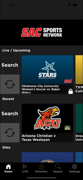 Game screenshot SAC Sports Network mod apk