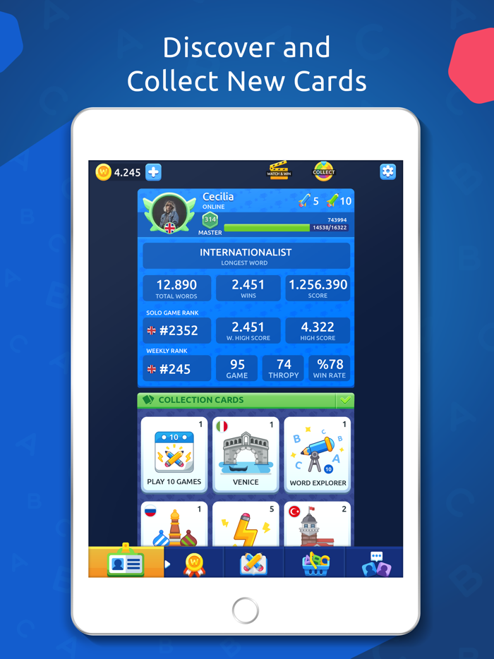 Wordy - Multiplayer Word Game