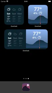 overlook weather iphone screenshot 4