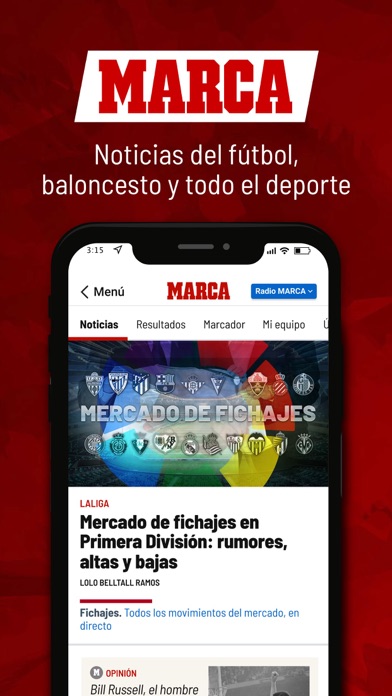 Screenshot #1 pour MARCA - Diario deportivo