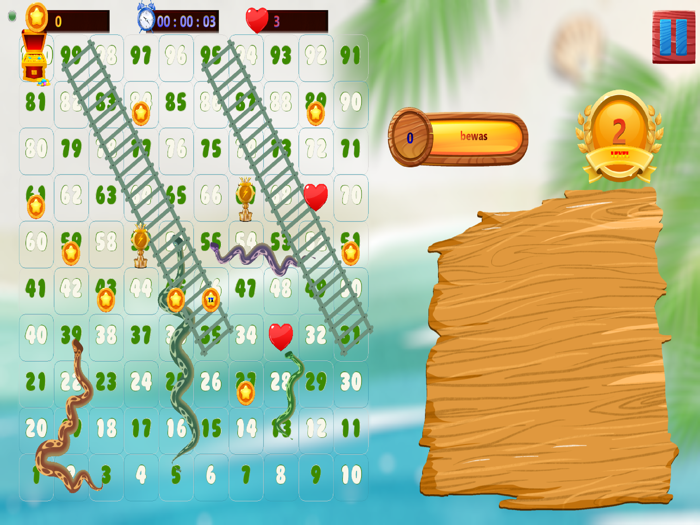 Snake and ladder multplayer