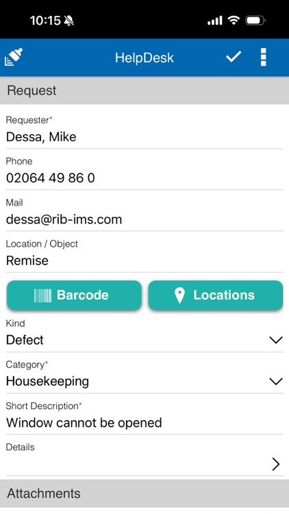 RIB FM App HelpDesk