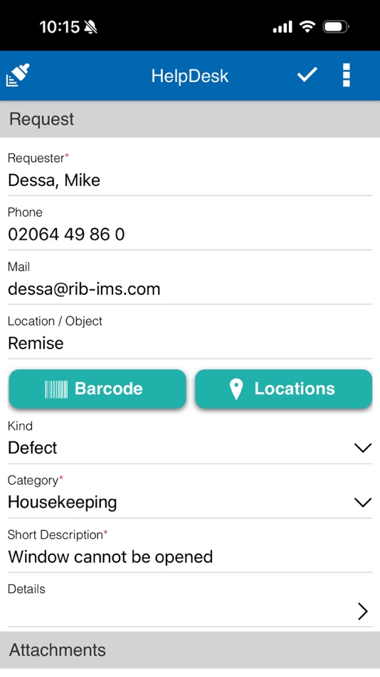 #2. RIB FM App HelpDesk (iOS) 由: RIB IMS GmbH