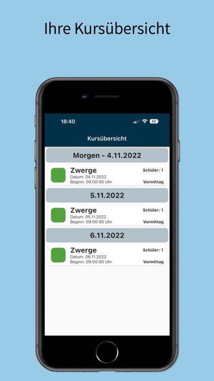 S'Kursbiachle Skilehrer