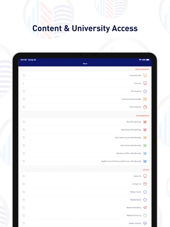 Nadlan Real Estate Investors iPad screenshot 8 - Lifestyle app