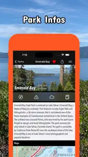 lake tahoe pocket maps iphone screenshot 4