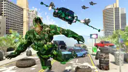 Game screenshot Flying Limo Car Robot: Flying mod apk