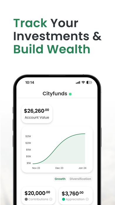 Cityfunds Screenshot