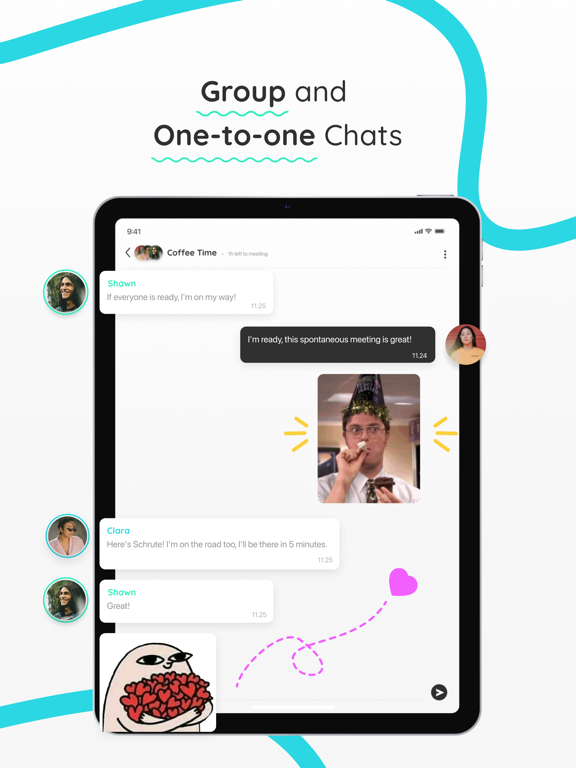 Sponty: Spontaneous gatherings iPad screenshot 4 - Social Networking app
