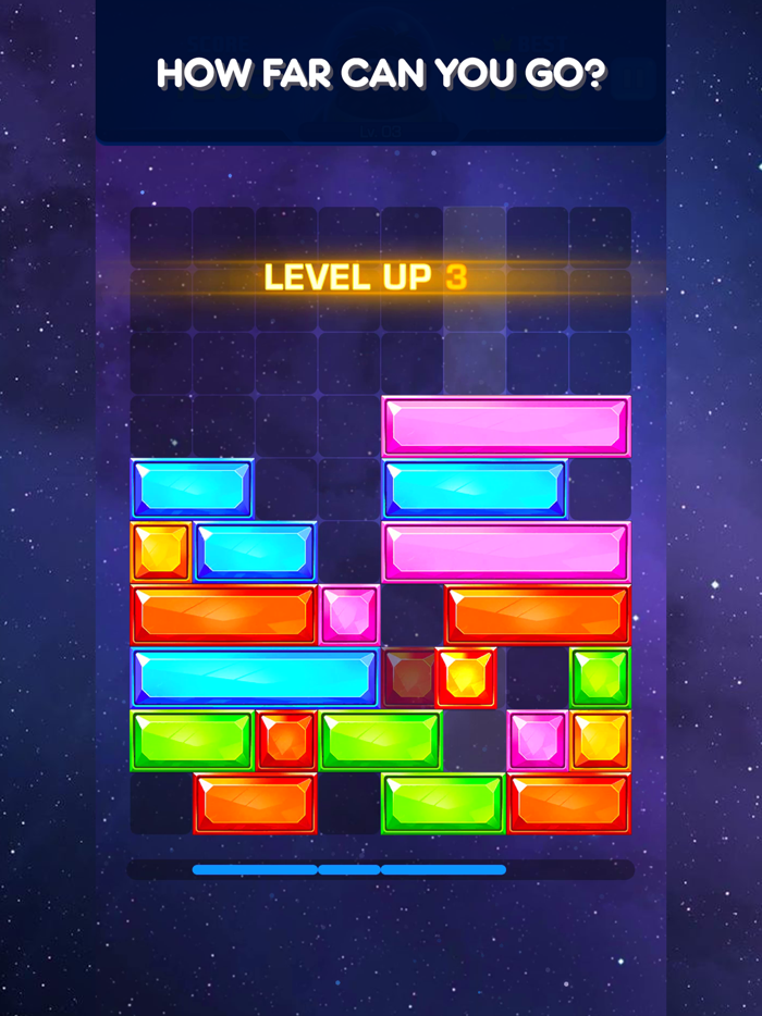 Jewel Slider Drop Down Puzzle