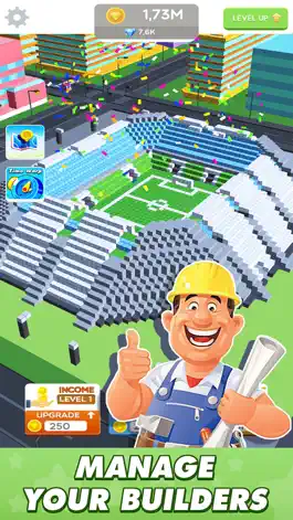 Game screenshot Idle Builder Clicker apk