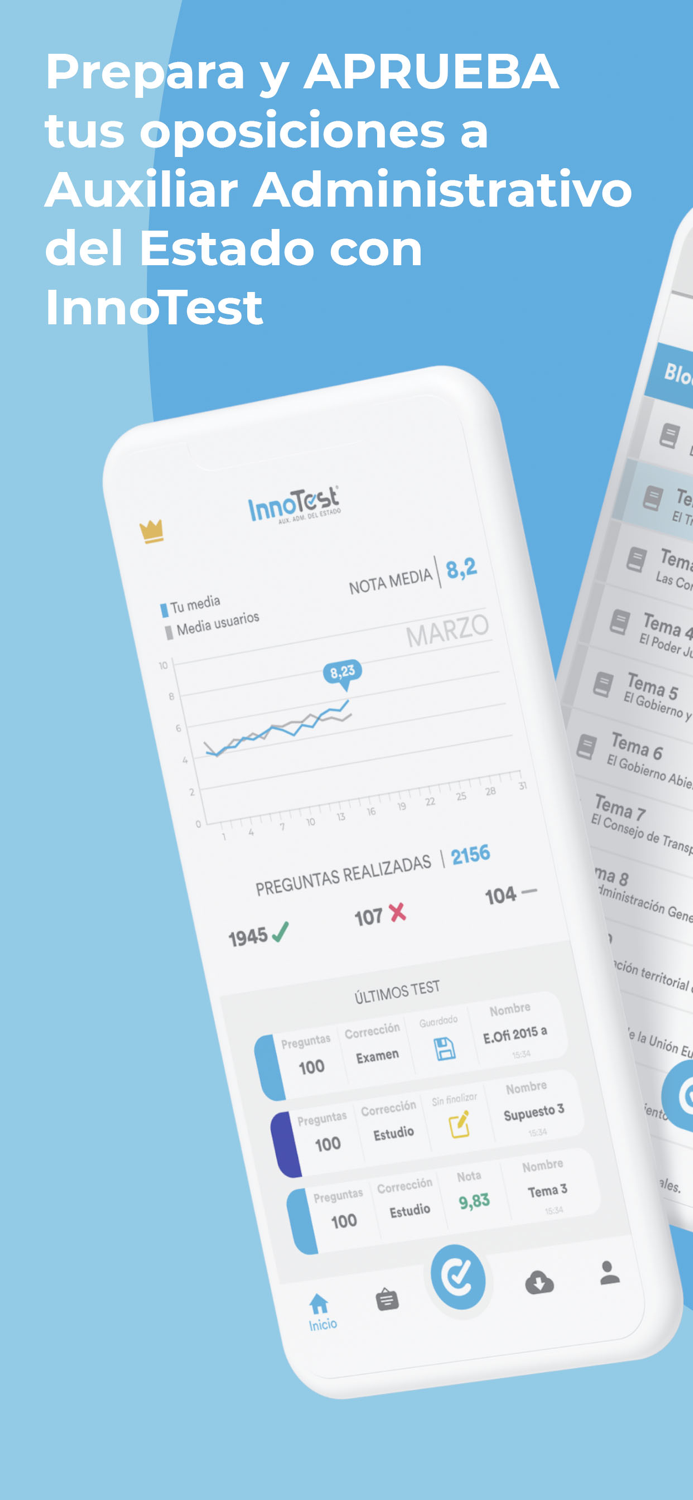InnoTest Auxiliar Adtvo Estado