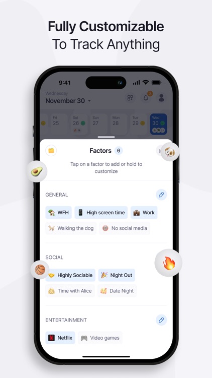 Effecto Symptom & Mood Tracker screenshot-5