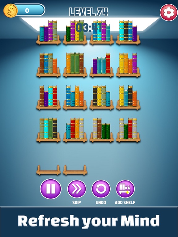 Screenshot #6 pour Book Sort Master Sortpuzz