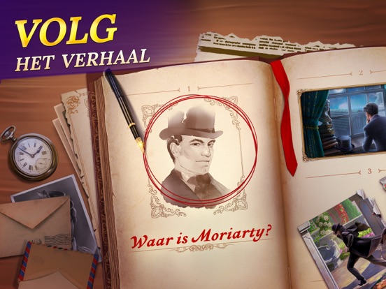 Sherlock: Zoek en vind puzzel iPad app afbeelding 5