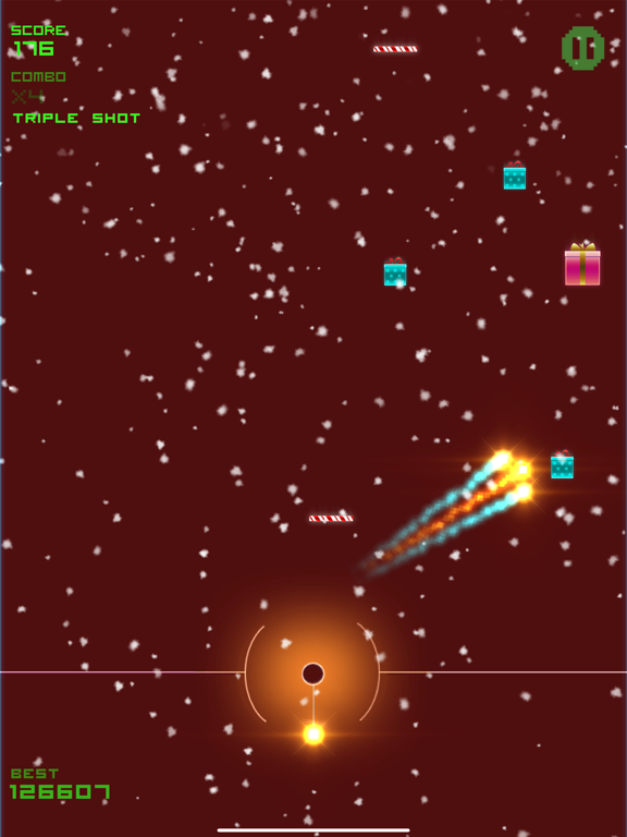 Blokshot Christmas iPad screenshot