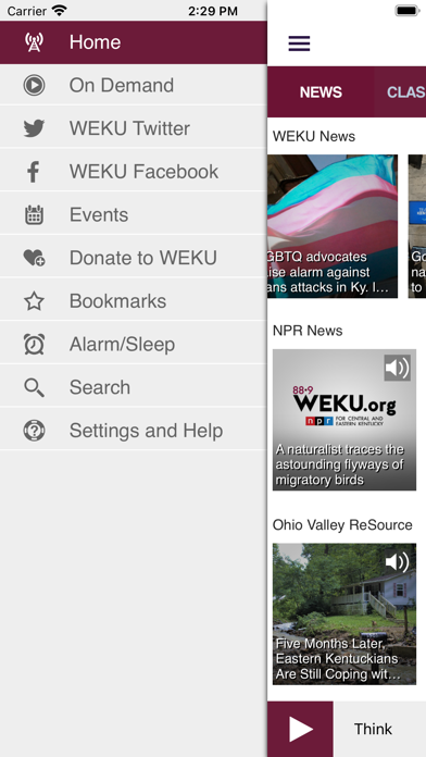 WEKU App Screenshot
