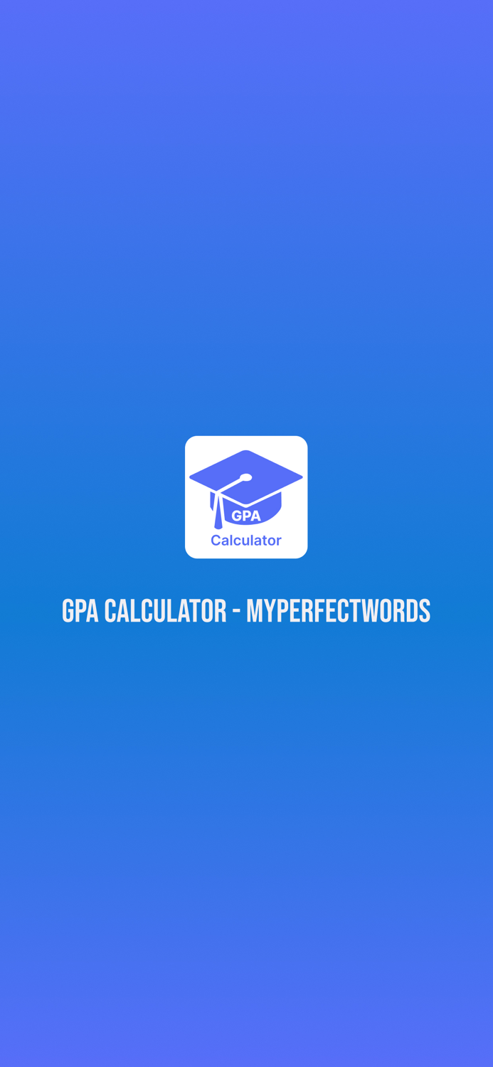 GPA Calculator-MyPerfectWords