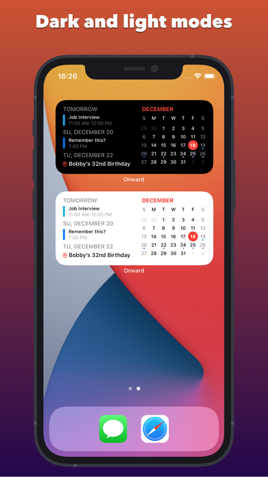 #3. Onward: Combined Widgets (macOS) 由: Vladimir Kucherenko